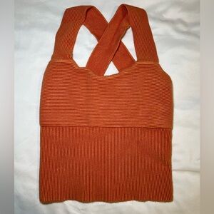 Abercrombie & Fitch Ottoman Cross-Back Tank